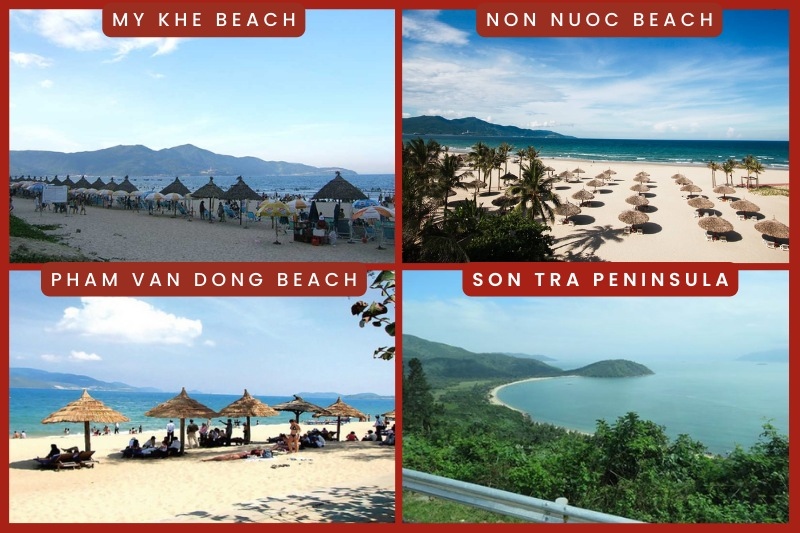 Da Nang Beaches Vietnam